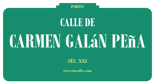 cartel_de_calle-de-Carmen Galán Peña_en_oporto